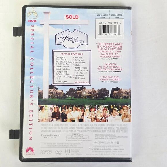 The Stepford Wives DVD Nicole Kidman Matthew Broderick - Picture 3 of 3